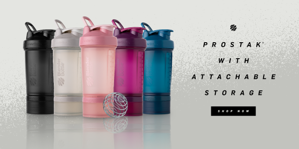 ProStak Shaker Cup with Attachable Storage for Pre Workout, Creatine, Protein, and more.