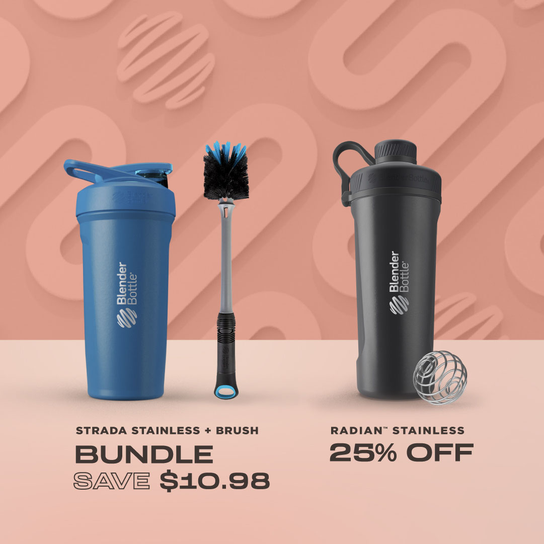Strada Stainless Steel + Brush Bundle - Save $10.98 and Radian Stainless Steel 25% Off